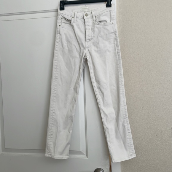 White MOTHER jeans - Picture 3 of 5